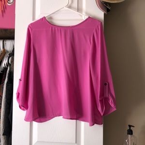 Pink blouse